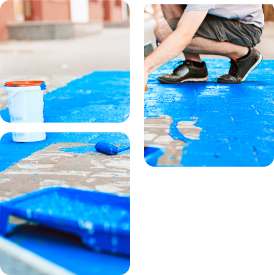 Waterproof membrane application
